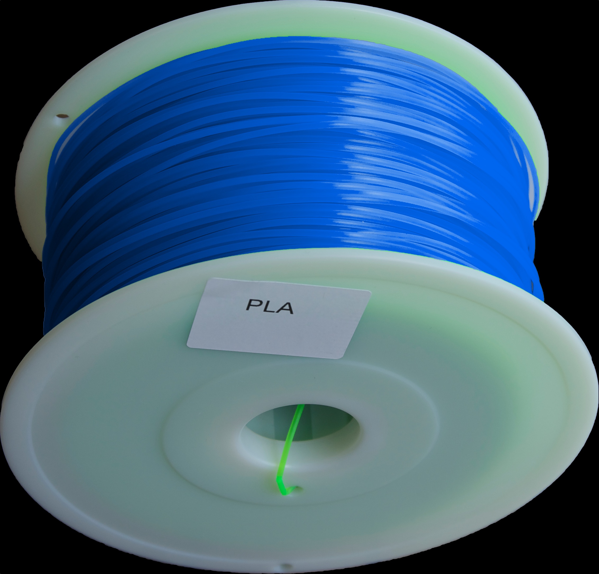 Filament PLA bleu translucide 3mm - Filament-ABS