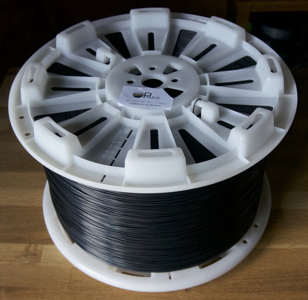 Bobine 1KG de Filament PLA 1.75mm Gris