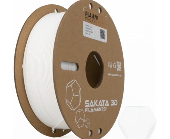 filament pla 870 blanc bobine carton ecologique