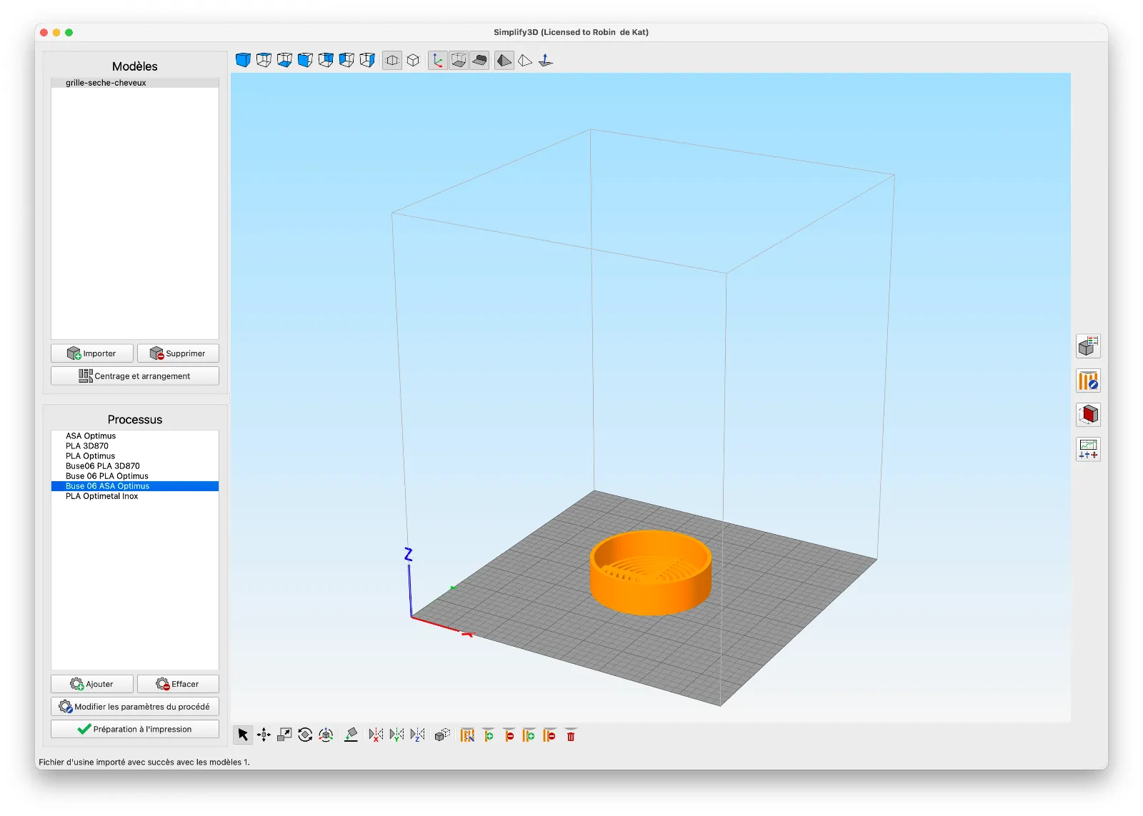 A quoi sert l'impression 3D : Simplify3D