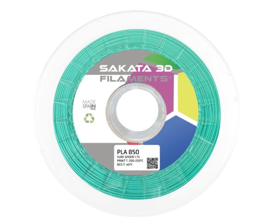bobine filament PLA 3D850 Surf Green